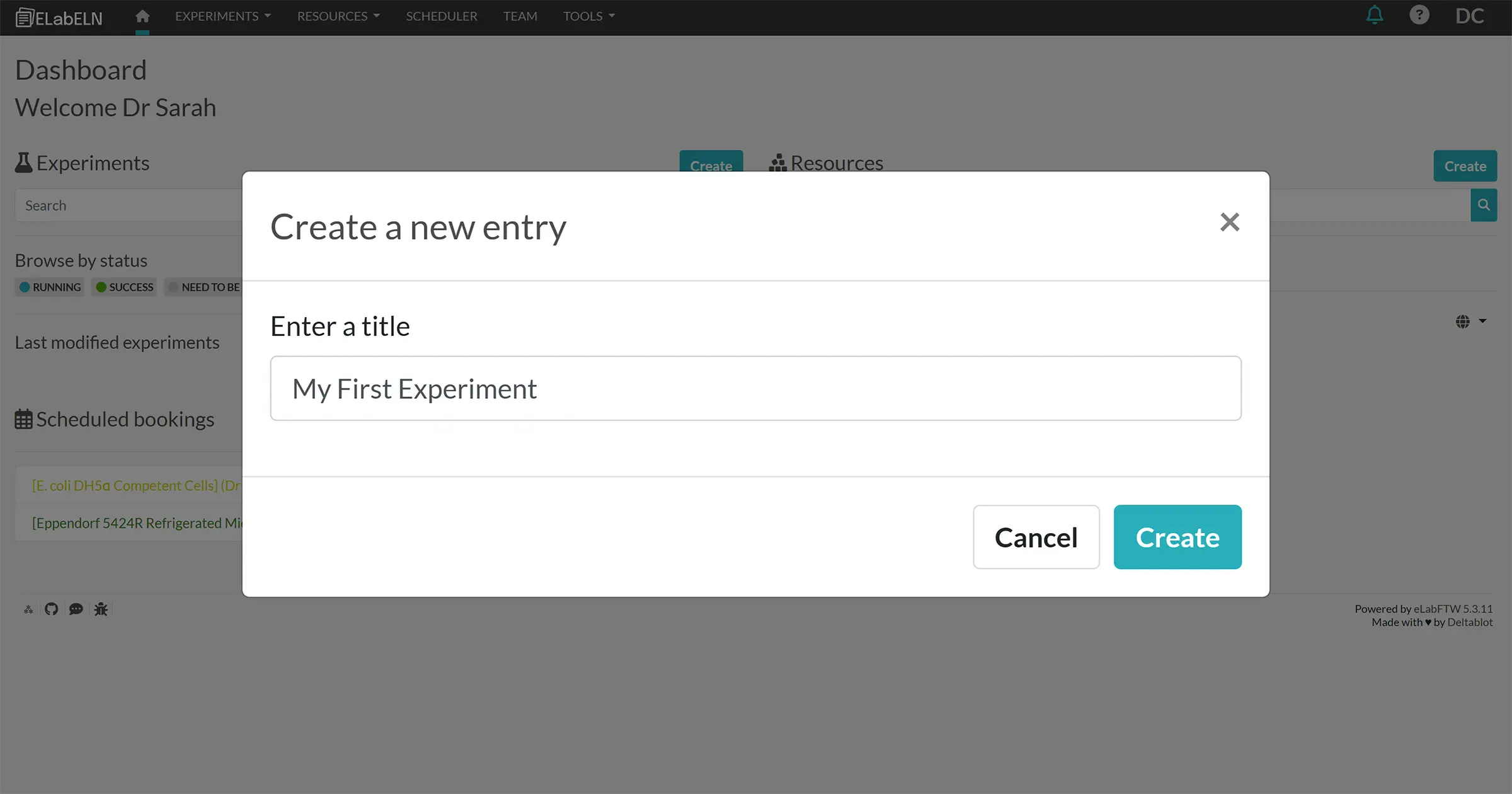 Your First Experiment: A Step-by-Step Digital Documentation Guide | ELabELN